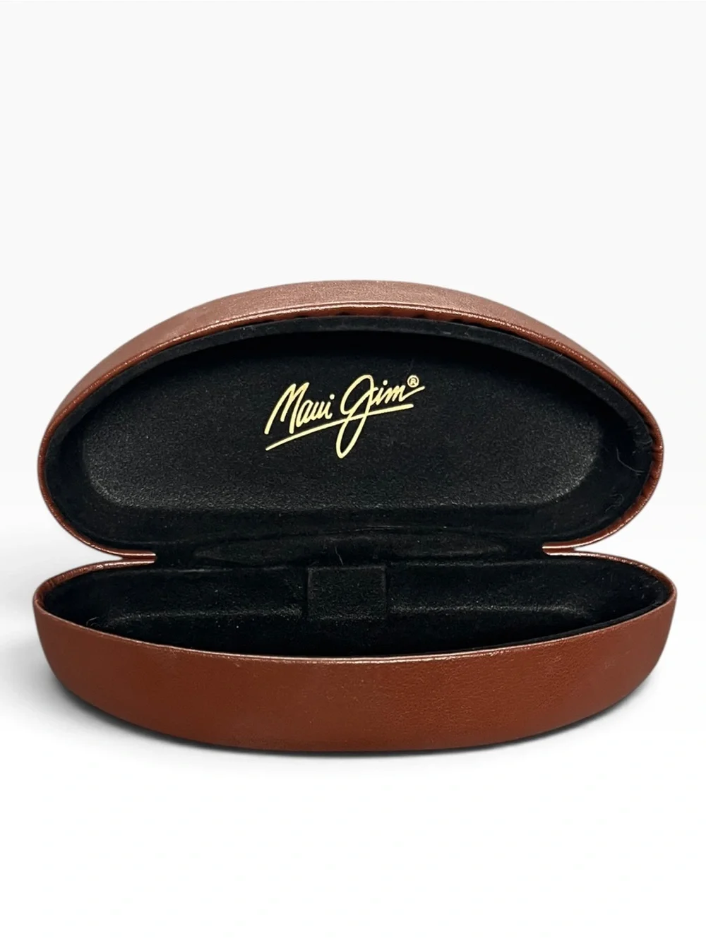 Maui Jim Tobacco Brown Leather Sunglasses Case Size One Size